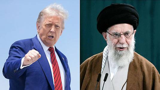 도널드 트럼프 미국 대통령과 아야톨라 알리 하메네이 이란 최고지도자. AP=연합뉴스