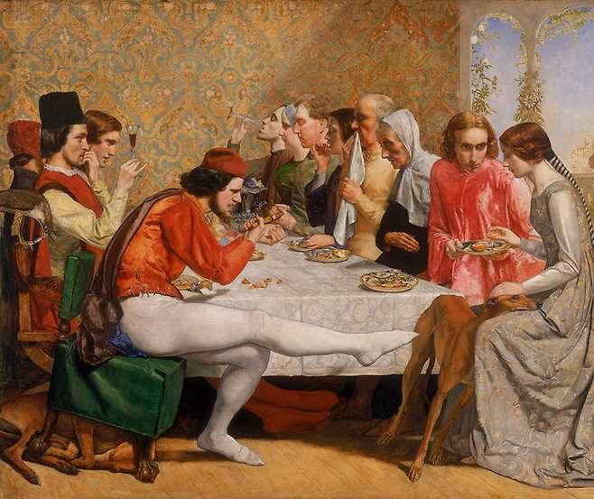 John Everett Millais [Isabella], 1849 ©Walker Art Gallery