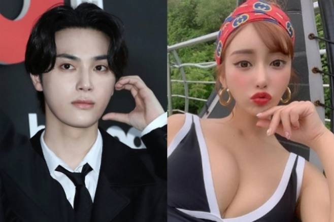 보이그룹 더보이즈 출신 가수 주학년이 일본 포르노배우 아스카 키라라와 함께 있는 사진이 공개됐다. 주학년은 아스카 키라라와 술자리에 동석한 사실이 확인돼 더보이즈에서 퇴출된 상태다.  /사진=머니투데이 DB, 아스카 키라라 SNS 캡처
