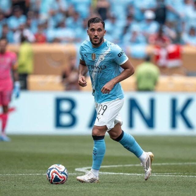 맨시티 유니폼을 입고 클럽 월드컵에 출전한 셰르키./소셜미디어