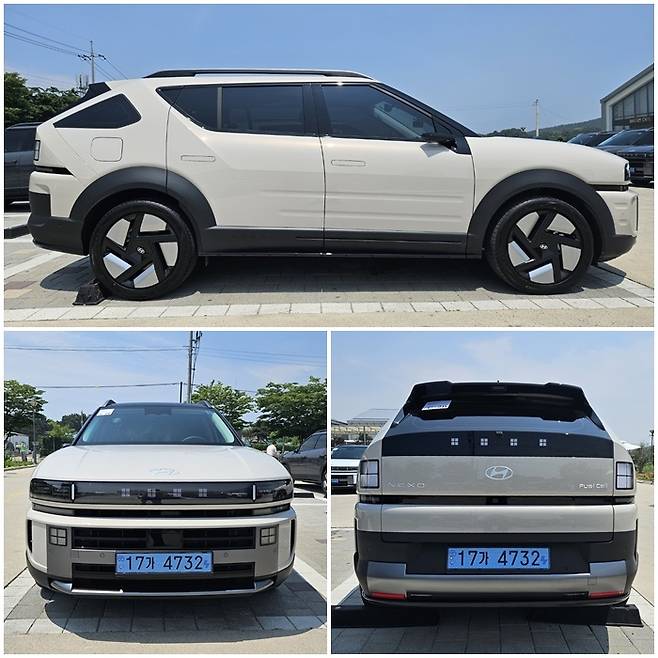 올 뉴 넥쏘 측면(위쪽부터 시계방향), 후면, 전면. 서재근 기자