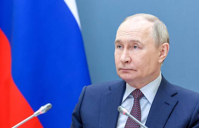 블라디미르 푸틴 러시아 대통령. 연합뉴스