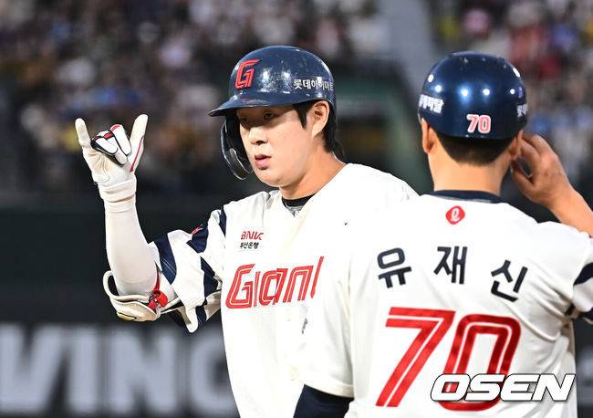 롯데 나승엽 / OSEN DB