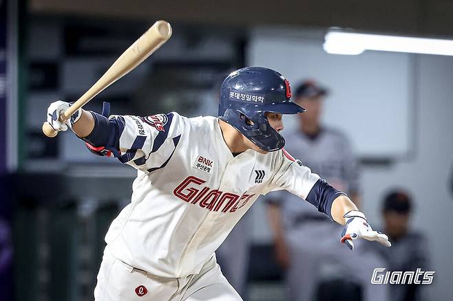 ▲ 박찬형 ⓒ롯데 자이언츠