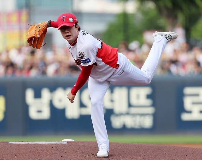 ▲ 21일 인천 SSG전에 선발 등판하는 양현종 ⓒ연합뉴스