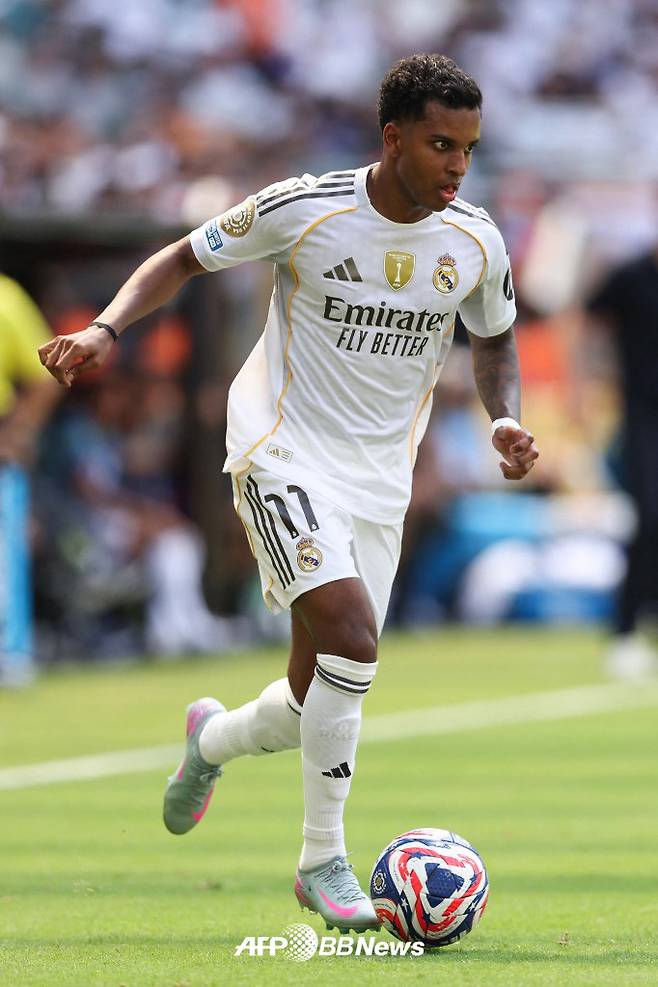 레알 마드리드 공격수 호드리구. /AFPBBNews=뉴스1