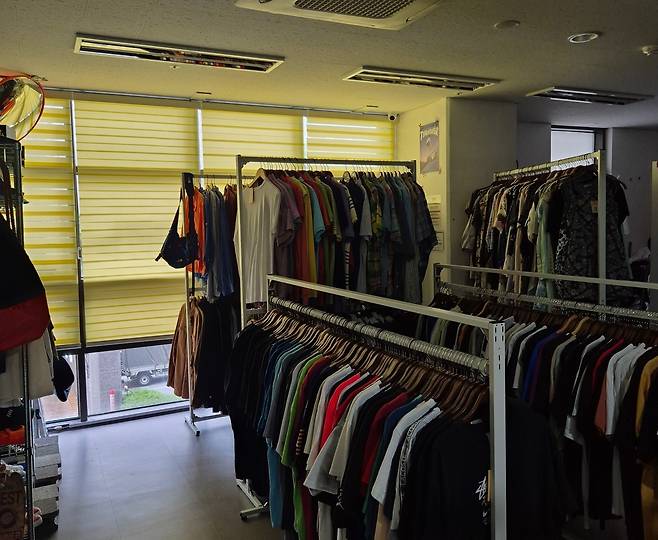 정전으로 영업이 중단된 B씨의 가게 [독자 제공. 재판매 및 DB 금지]