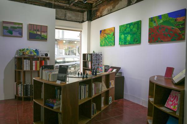 임시공간 1층 ‘임공재’에서 진행 중인 서재영 개인전 ‘Liminal Space: 중간지대’ 전경. /임시공간 제공