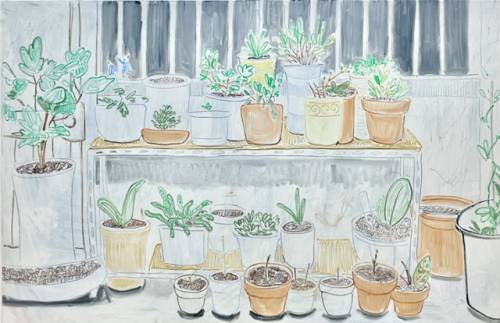 전영진 作 ‘담장가든’