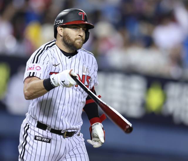 LG 트윈스의 오스틴 딘. 연합뉴스