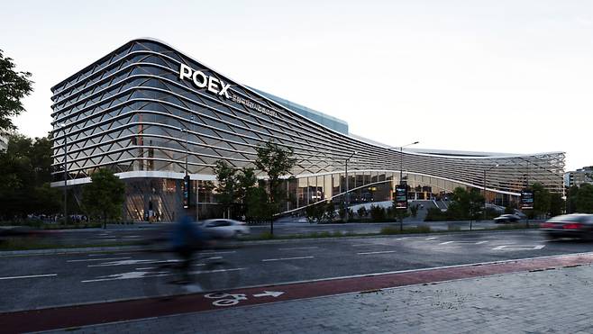 포엑스 조감도.