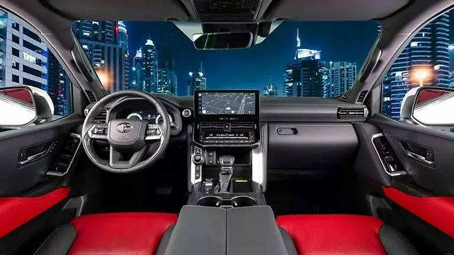 토요타 랜드크루저 하이브리드 실내