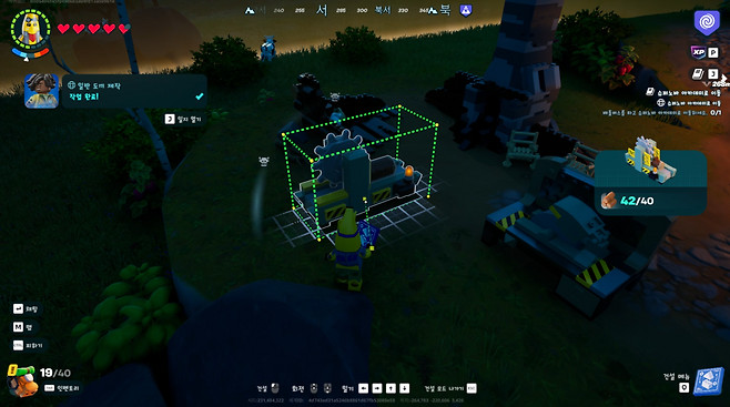 - 다양한 건물들을 건설할 수 있다