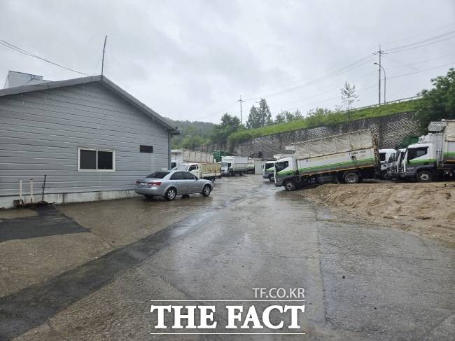 용인시 기흥구 적환장 전경./용인시