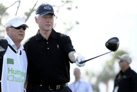 빌 클린턴 전 미국 대통령은 골프 규칙을 무시하는 플레이를 하는 것으로 알려졌다. 사진제공=골프위크