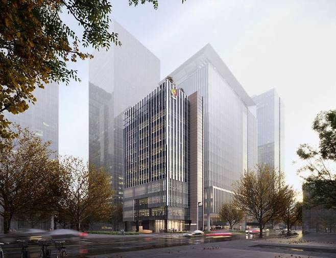 을지누리센터 투시도. 중구 제공.