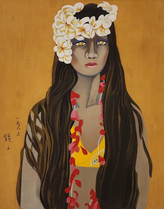 천경자 '인물'.  M갤러리 제공