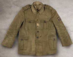 이장녕은 북로군정서 참모장으로서 독립군의 군복을 디자인했다. 사진은 광복군 군복.