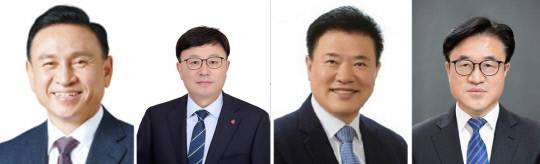 왼쪽부터 구본영 전 천안시장, 김영만 천안미래희망제작소 대표, 김학민 이로운경제연구소장, 최재용 충남좋은정책포럼 공동대표. 대전일보DB