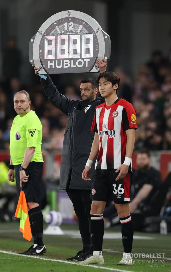 김지수(브렌트퍼드). 게티이미지코리아