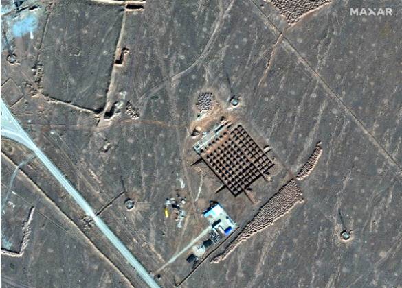 미국이 22일 폭격한 이란의 포르드 핵 시설. 민간 위성사진 업체인 막샤르 테크놀로지스가 지난 2020년 12월11일 촬영했다. AFP 연합뉴스