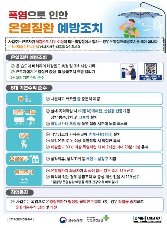 고용노동부 보도자료 갈무리