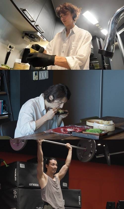 ‘미우새’ 윤시윤이 극단적 감량 결과에 스튜디오에 충격을 안겼다. 사진=SBS