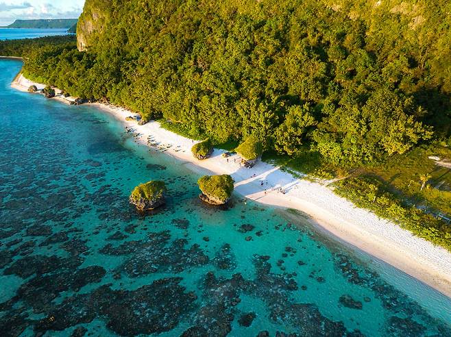 괌 해변 전경. 괌정부관광청