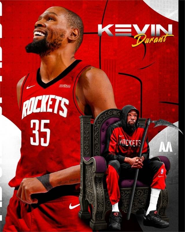 케빈 듀란트를 중심으로 한 트레이드, 즉 ‘듀란트 드라마’가 점점 ‘막장 드라마’로 가고 있다. 사진=X