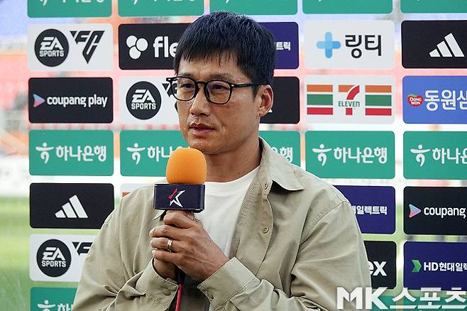 광주 FC 이정효 감독. 사진=이근승 기자