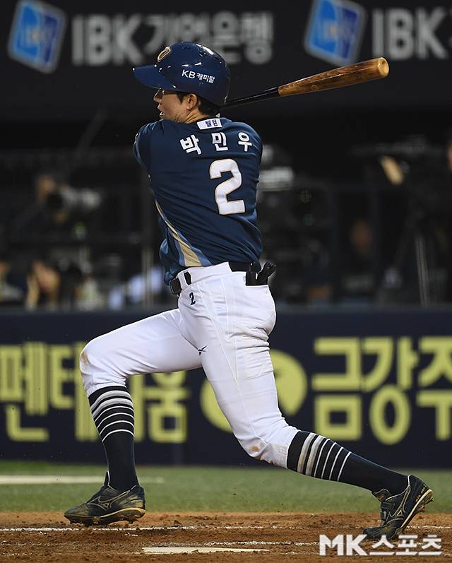 NC 박민우는 22일 수원 KT전에서 중요한 타점을 올렸다. 사진=천정환 기자
