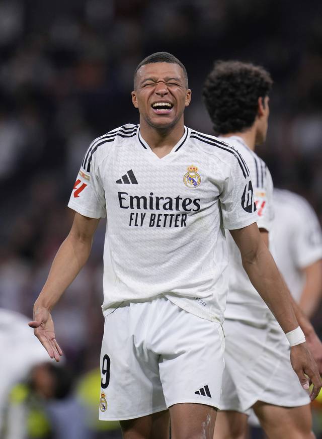 레알 마드리드의 킬리안 음바페. AP뉴시스