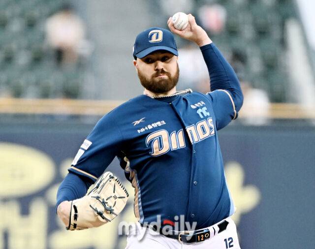 NC 다이노스 로건 앨런./마이데일리