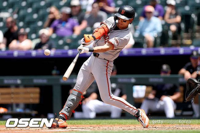 [사진] 샌프란시스코 자이언츠 이정후. ⓒGettyimages(무단전재 및 재배포 금지)