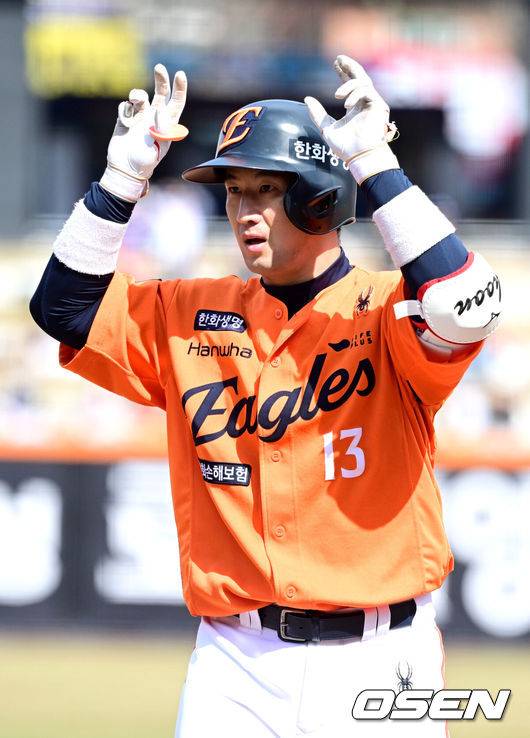 [OSEN=최규한 기자] 한화 최재훈. 2025.03.30 / dreamer@osen.co.kr