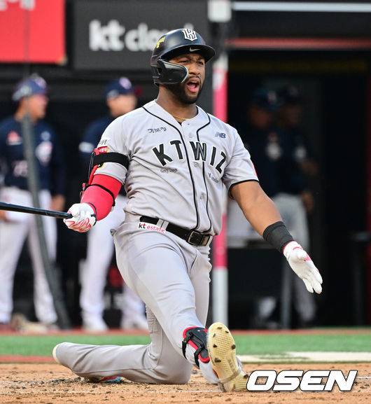 [OSEN=박준형 기자] KT 로하스 2025.05.28 / soul1014@osen.co.kr