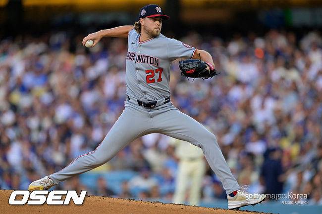 [사진] 워싱턴 내셔널스 제이크 어빈. ⓒGettyimages(무단전재 및 재배포 금지)