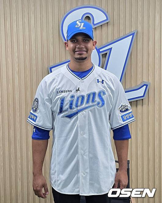 [OSEN=대구, 손찬익 기자]  삼성 라이온즈 헤르손 가라비토 007 2025.06.19 / what@osen.co.kr
