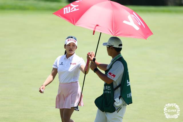 더헤븐 마스터즈에서 시즌 첫 승을 거둔 노승희. 사진 제공=KLPGA