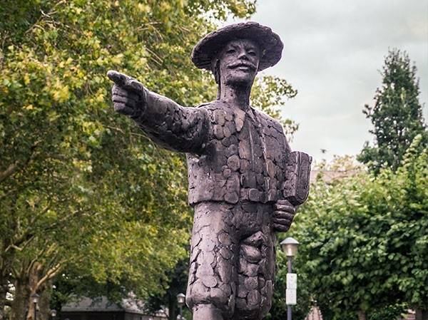 네덜란드 코렌브뤼흐의 하멜 동상 [헨드릭 하멜 박물관 홈페이지. 재판매 및 DB 금지]