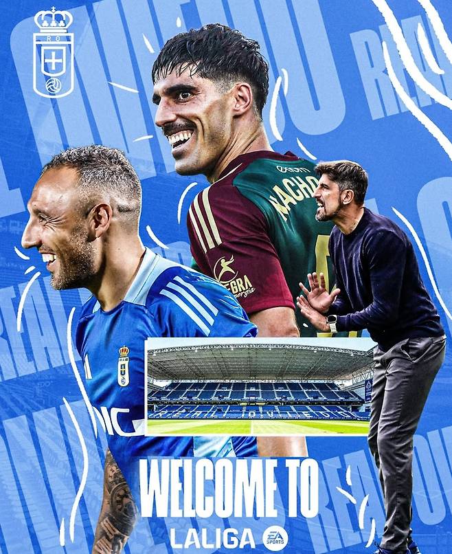 스페인 프리메라리가 승격에 성공한 레알 오비에도 [라리가 SNS 캡처. 재판매 및 DB 금지]