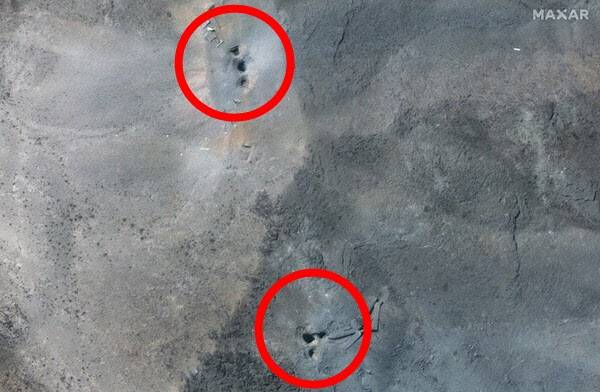 22일 촬영된 이란 포르도 핵시설. (사진=연합뉴스/막사테크놀로지)