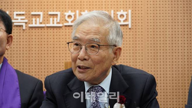 김상근 목사(사진=NCCK)