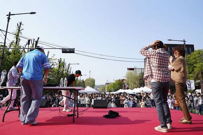 대학로 차 없는 거리 행사 모습. 종로구 제공.