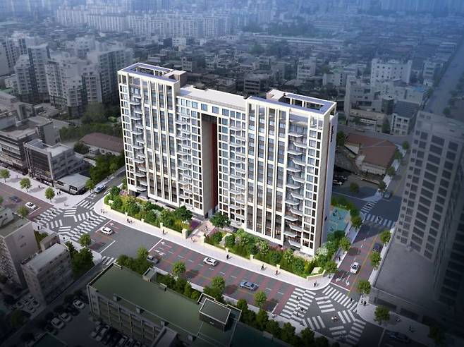 광주 봉선동 르오네뜨 조감도.