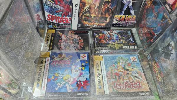 세가새턴의 귀한 제품들이 한가득