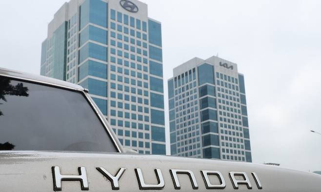 서울 강남구 양재동 현대차 사옥의 모습. 연합뉴스