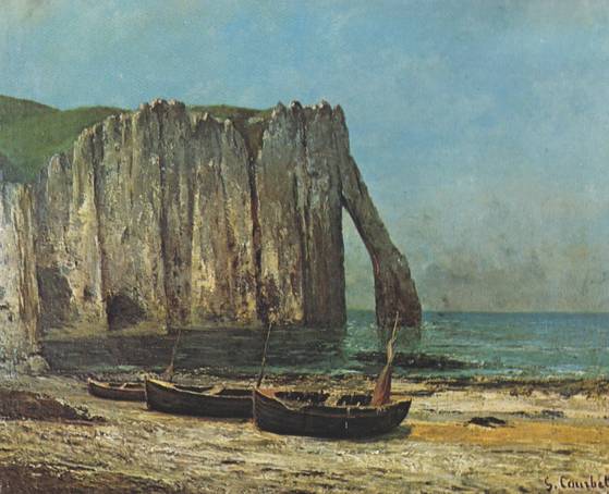 사실주의 거장 구스타브 쿠르베가 풍경화를 다루는 방식을 보여준다. ⓒ Johannesburg Art Gallery, Johannesburg