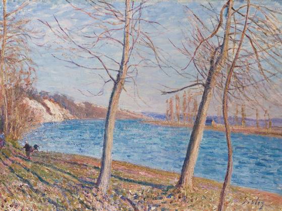 센 강가와 파리 근교의 시골 풍경을 그린 알프레드 시슬리의 작품. ⓒ Johannesburg Art Gallery, Johannesburg