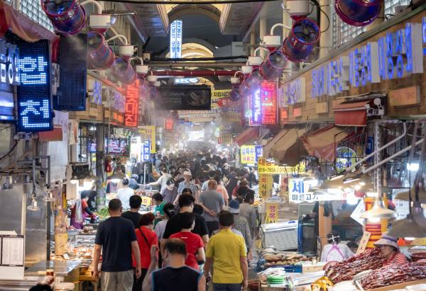 부전시장의 모습. 국제신문DB